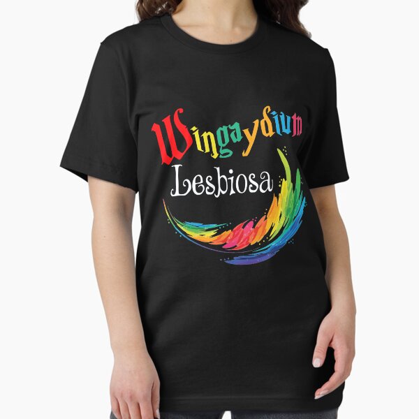 Item preview, Wingaydium Lesbiosa - LGBT - Lesbian Gay Pride 2020 - LGBTQ designed and sold by Dressed For  Duty.