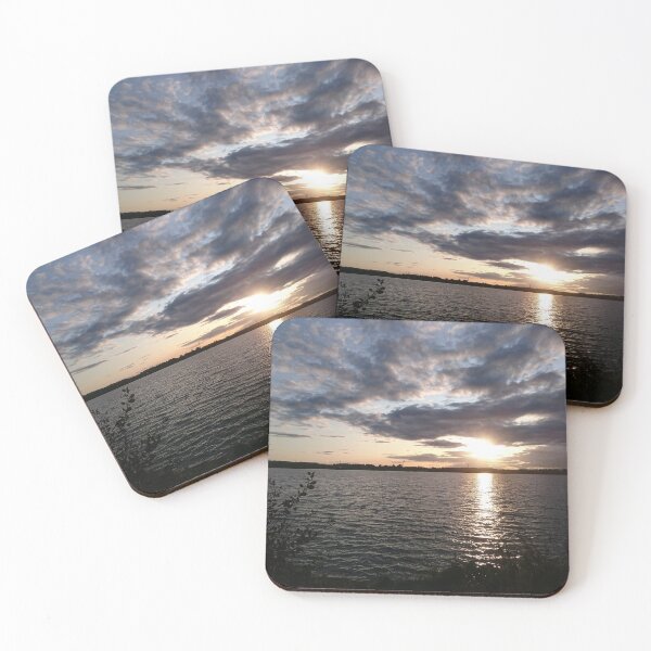Item preview, Sunset at Stewartby Lake designed and sold by Minniemoke.
