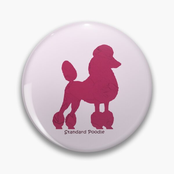 Item preview, Poodle in pink  designed and sold by ThePoodleandCo.