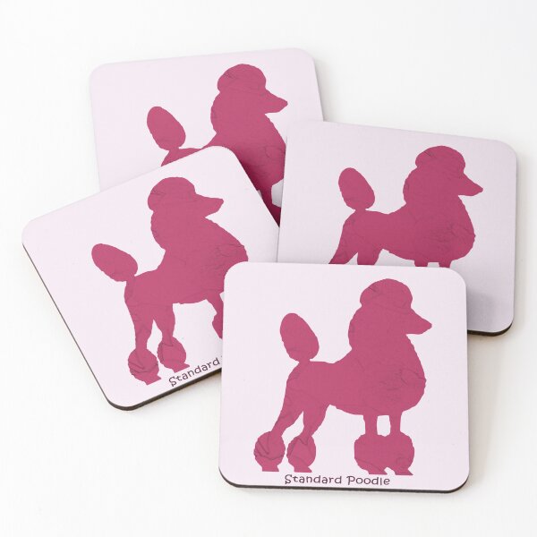 Item preview, Poodle in pink  designed and sold by ThePoodleandCo.