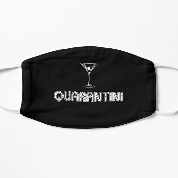 Quarantini Quarantine Martini Social Distancing Mask