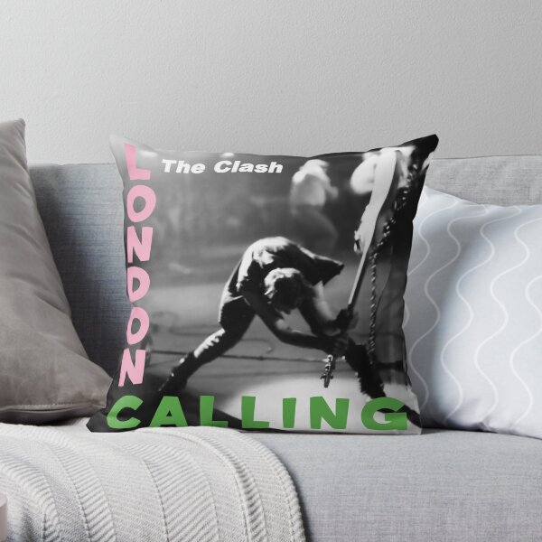 London Calling Throw Pillow