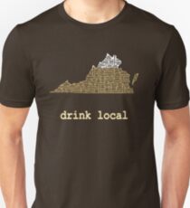 Drink Local - Virginia Beer Shirt Unisex T-Shirt