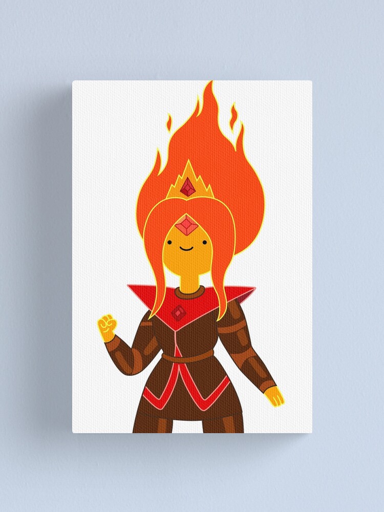 Alternate view of Flame Princess Canvas Print