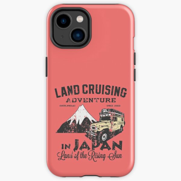 Landcruising Adventure in Japan - Straight font edition iPhone Tough Case