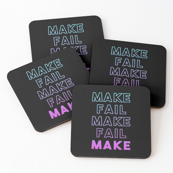 Item preview, Make Fail Make Fail Make designed and sold by kjanedesigns.