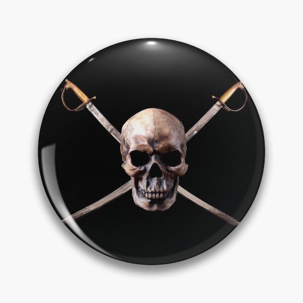 Item preview, Skull and Bones Pirate Flag Jolly Roger Graphic designed and sold by SpookshowDesign.