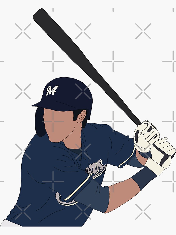 Christian Yelich Sticker for Sale by lah627