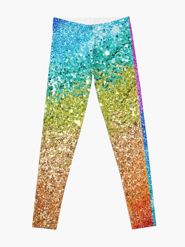 Rainbow Stardust Leggings for Sale by newburyboutique