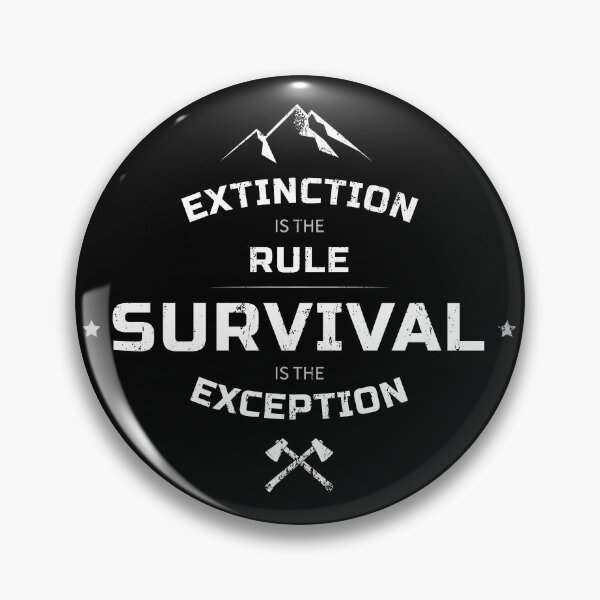 Item preview, Extinction is the Rule, Survival is the Exception - Carl Sagan designed and sold by MartineMeeka.