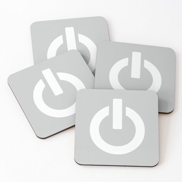 Item preview, Steel Power Button designed and sold by XOOXOO.