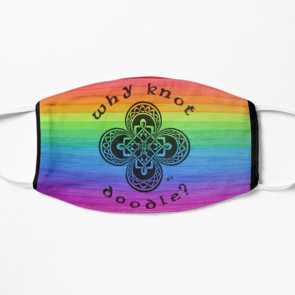 Rainbow Why knot doodle? Mask