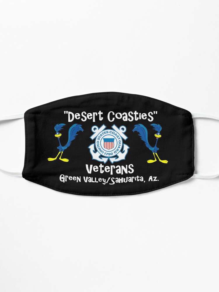 Alternate view of Desert Coasties Veterans Mask