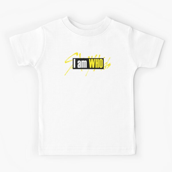 LOGO OFFICIEL KPOP STRAY KIDS JE SUIS QUI T-shirt enfant