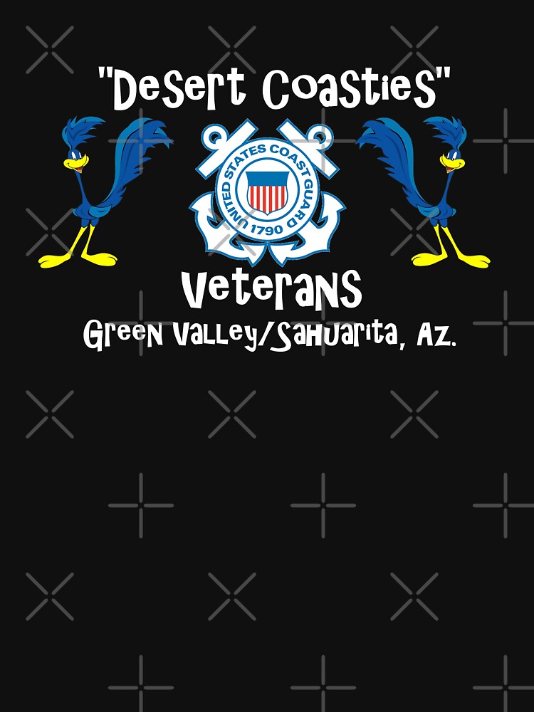 Artwork view, Desert Coasties Veterans designed and sold by Michael Branco