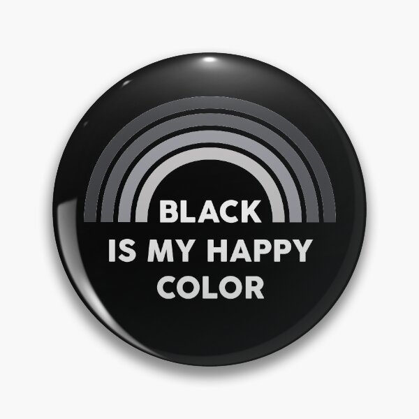 Item preview, Black Is My Happy Color designed and sold by kjanedesigns.