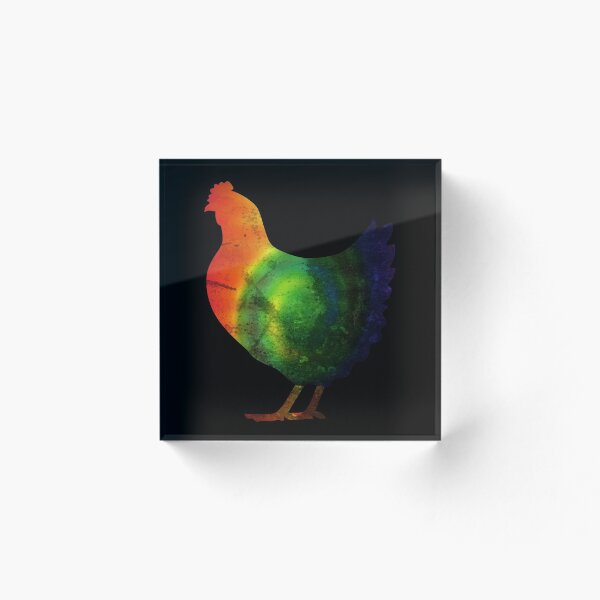 Item preview, Rainbow Chicken designed and sold by Lyddie Doodles.
