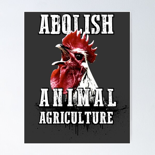 Item preview, Abolish Animal Agriculture designed and sold by duallas.
