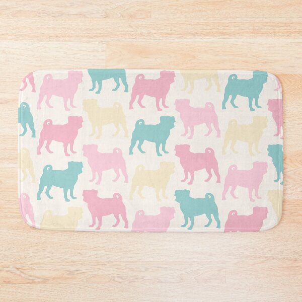 Item preview, Pastel Pugs Pattern designed and sold by XOOXOO.