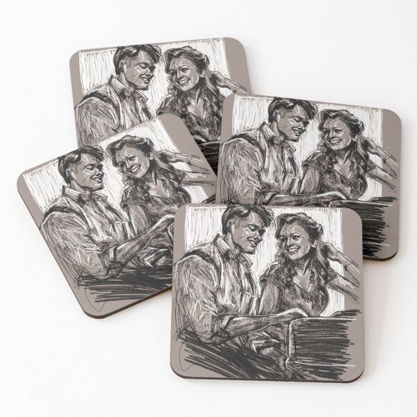 Item preview, Donny and Julia Sketch designed and sold by izloveshorses.