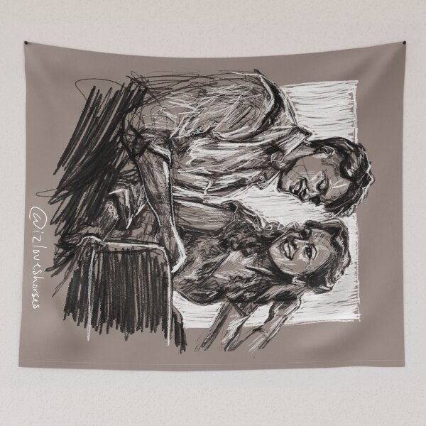 Item preview, Donny and Julia Sketch designed and sold by izloveshorses.