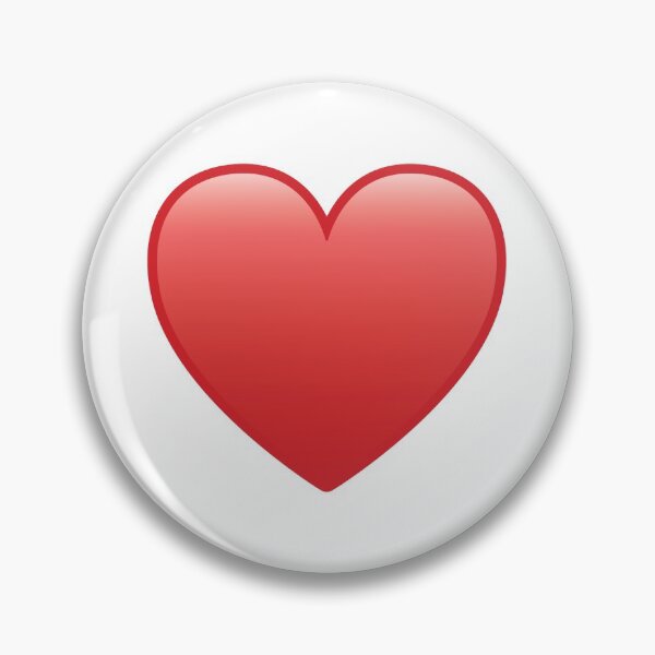 Item preview, Red Heart Emoji <3 designed and sold by measteregg.