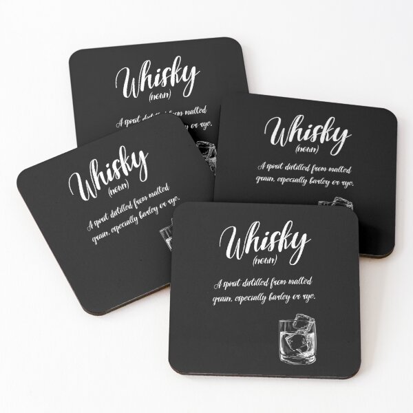 Item preview, Whisky - a spirit destiled from malted grain especially barley or rye. designed and sold by dk-design85.