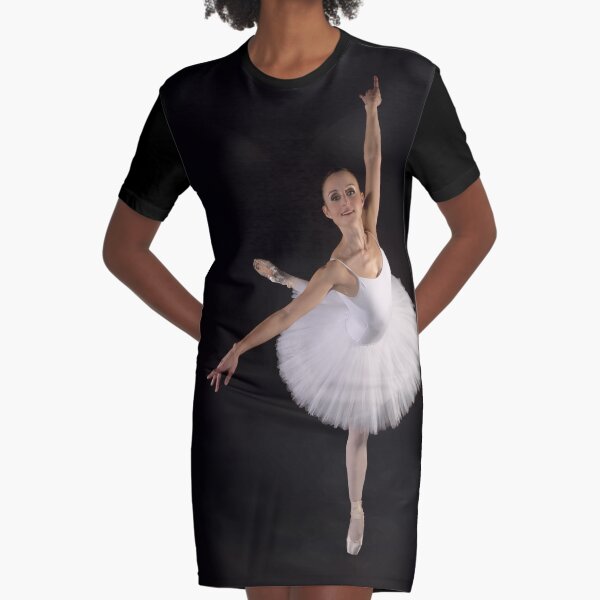 Ballerina solo Graphic T-Shirt Dress