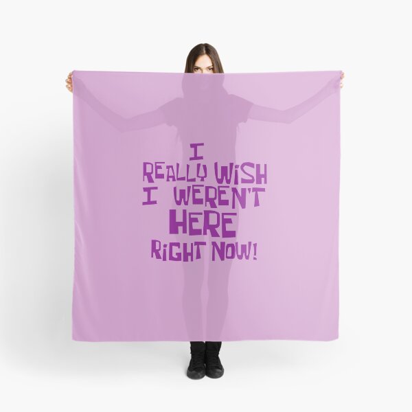 Item preview, I Really Wish I Weren't Here Right Now! designed and sold by Pilot-MJ.