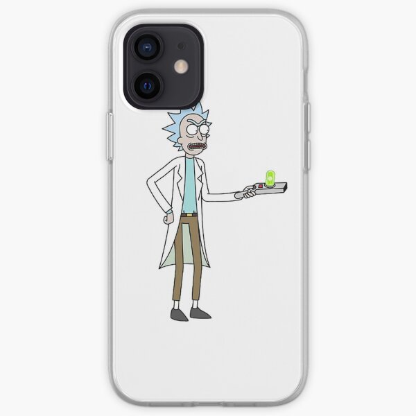Oh Geez Rick Slim Fit T-Shirt iPhone Soft Case