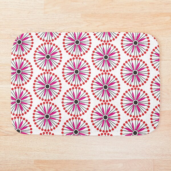 Item preview, Modern Pink Floral Pattern designed and sold by semas.
