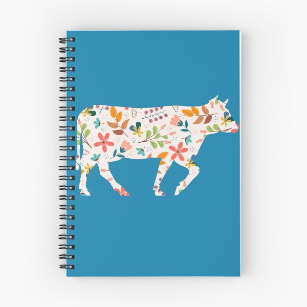 Item preview, cow decoration pattern of flowers designed and sold by MRagab.