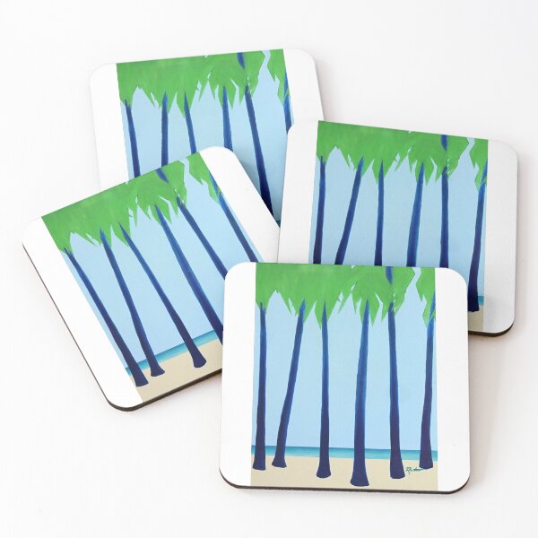 Item preview, Island Life Coconut Palm w/o border. designed and sold by Motorzooi.
