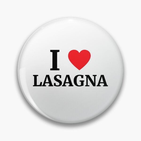 Item preview, I Love Lasagna Heart  designed and sold by Vanover Designs.