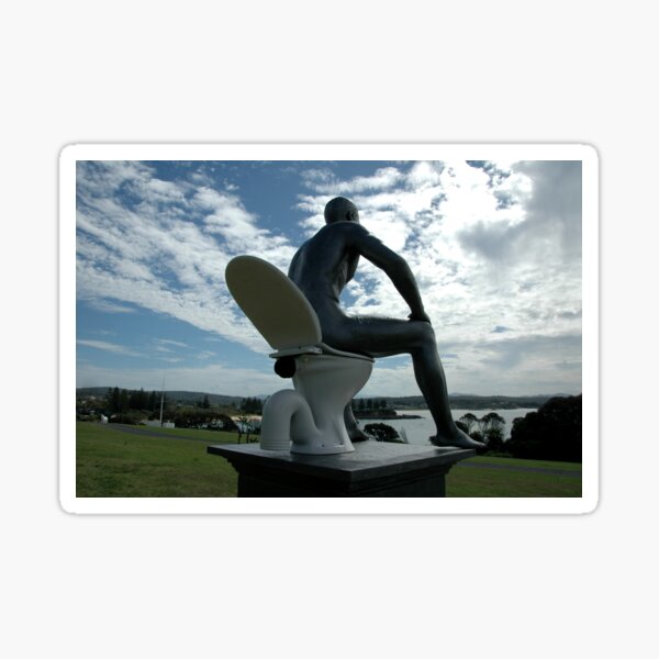 Item preview, Toilet Man Sculpture,Bermagui,Australia 2015 designed and sold by muz2142.