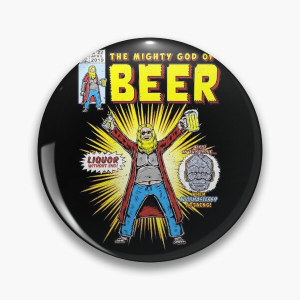Item preview, Dios poderoso de la cerveza designed and sold by firebrander.