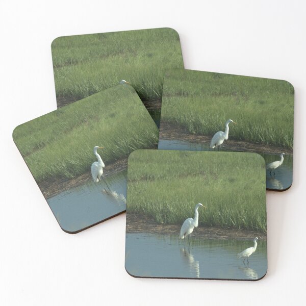 Item preview, Two Great Egrets  designed and sold by Mike Cicero.
