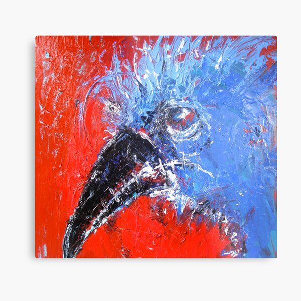 blue bird lost song Metal Print