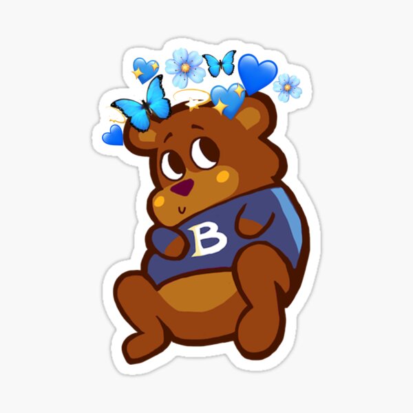 "Millie Barnard Bear " Sticker by lexivm5 Redbubble