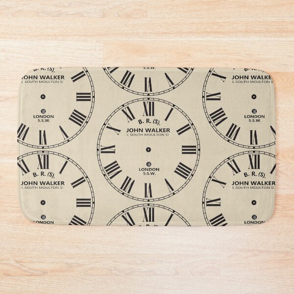 Item preview, John Walker Railway Clock designed and sold by vastasquoheem.