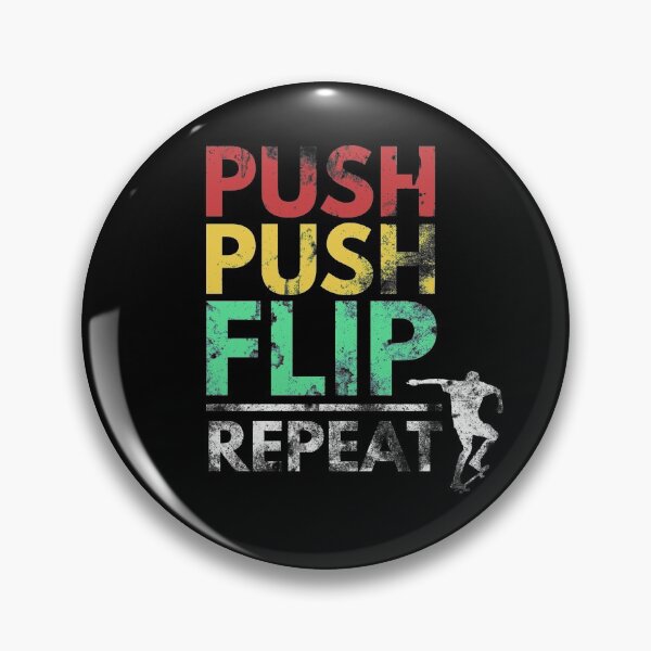 Item preview, Push Push Flip Repeat - Skater Edition designed and sold by Slicki.