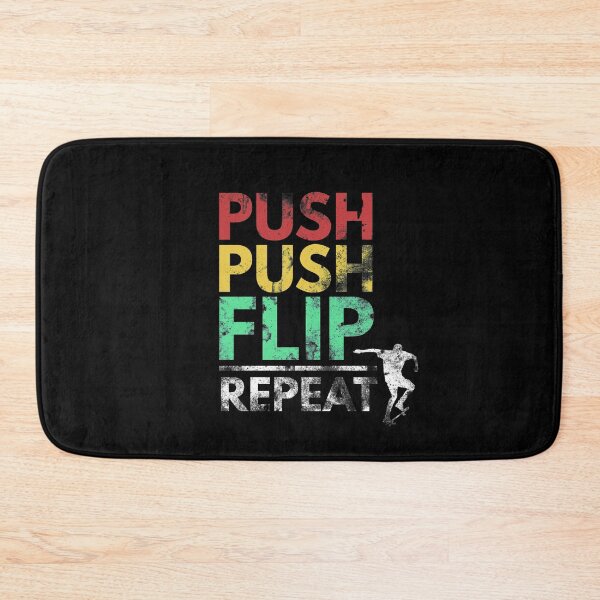 Item preview, Push Push Flip Repeat - Skater Edition designed and sold by Slicki.