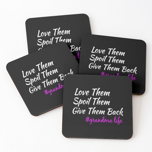 Item preview, Love them spoil them give them back : grandma grandmother gift for grandma funny granda best gift for grandma purple style idea design designed and sold by Chamssou.