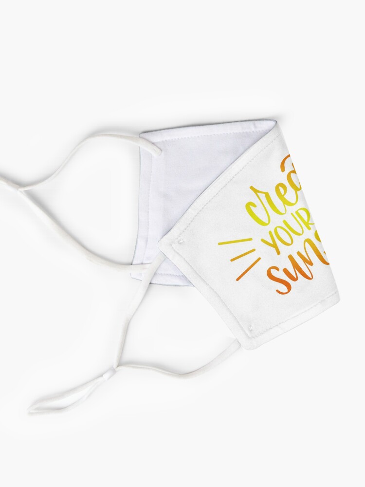 Alternate view of bloom daily planners - create your own sunshine Mask