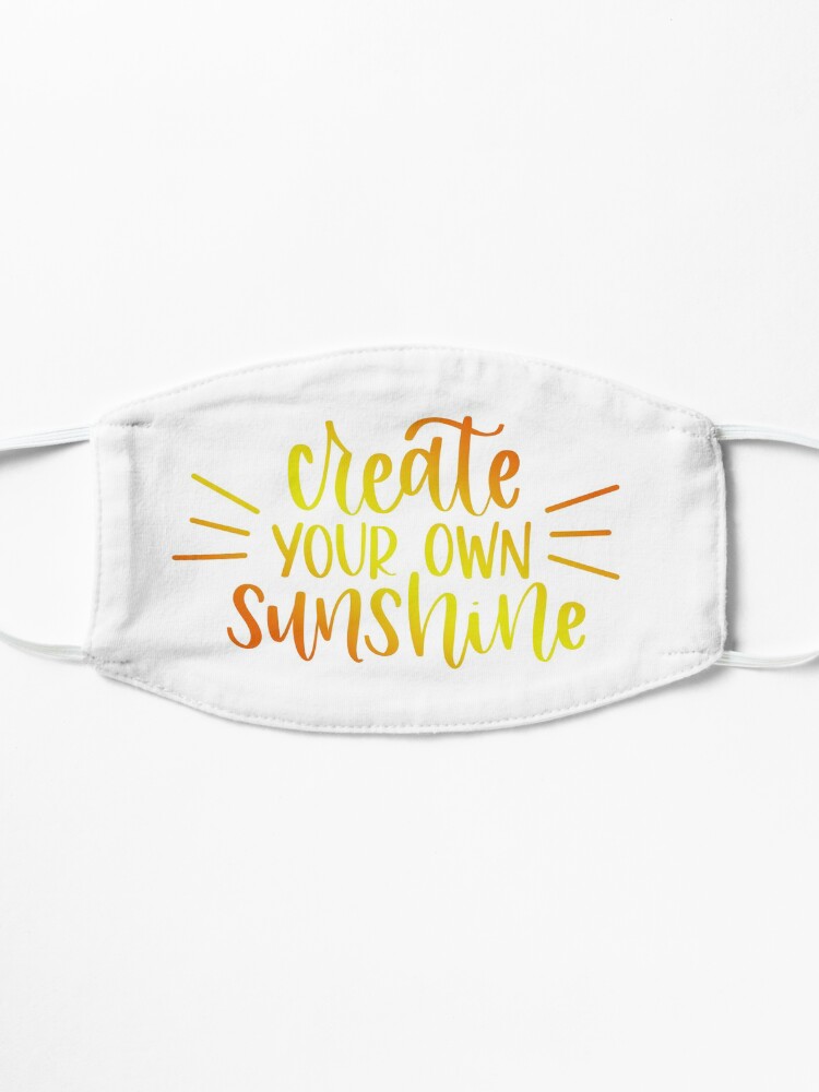 Alternate view of bloom daily planners - create your own sunshine Mask