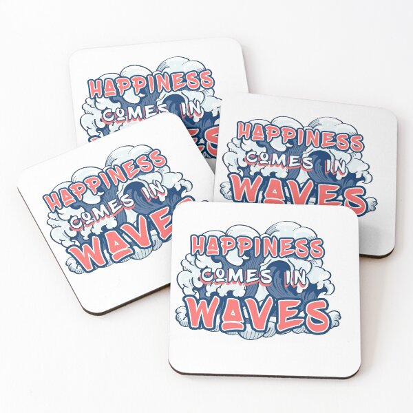 Item preview, Surf, Happiness comes in waves designed and sold by barotel34.