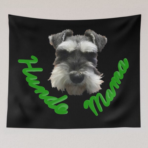 Item preview, Hundemama Schnauzer Green designed and sold by JWDesigns777.