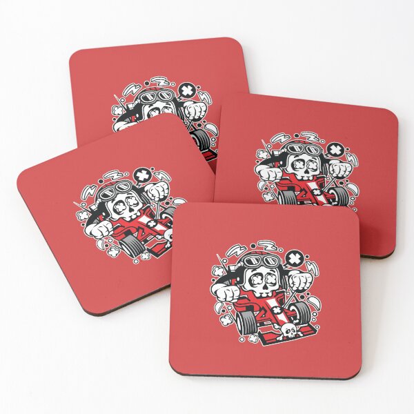 Item preview, Skull F1 Racing designed and sold by Nickelparis.