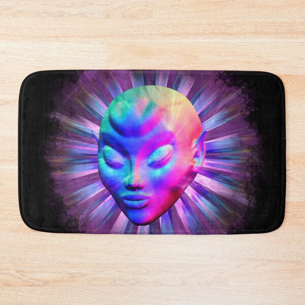 Item preview, Alien Psychedelic Meditation designed and sold by BluedarkArt.