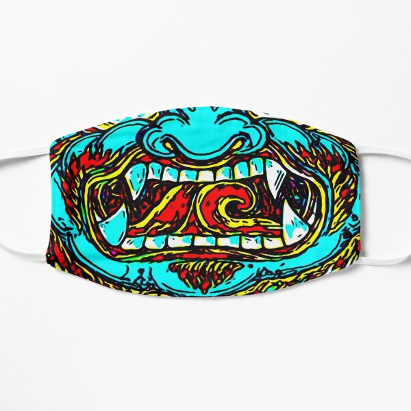 WRATHFUL FACE Flat Mask